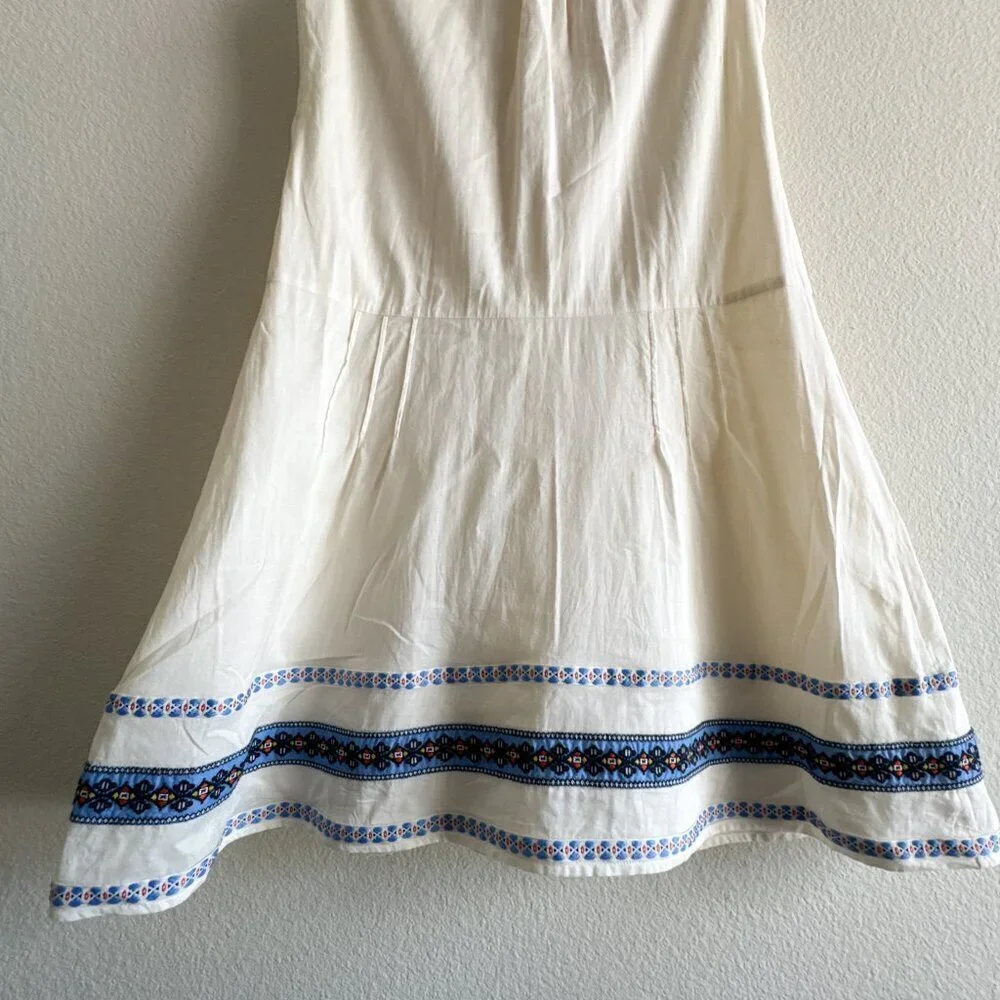 Tory Burch Embroidered Adriana Fit & Flare Dress Size 2 - Picture 9 of 15